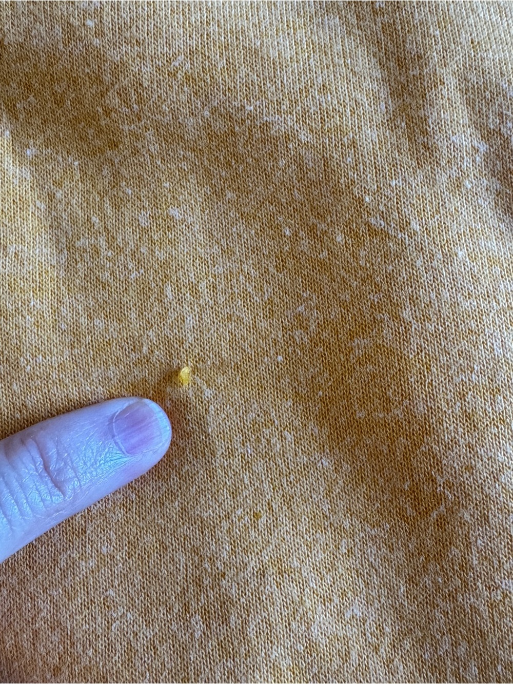 Aeropostale Sweatshirt Size XS Womens Love Drunk Crop Pullover Yellow - Picture 6 of 8